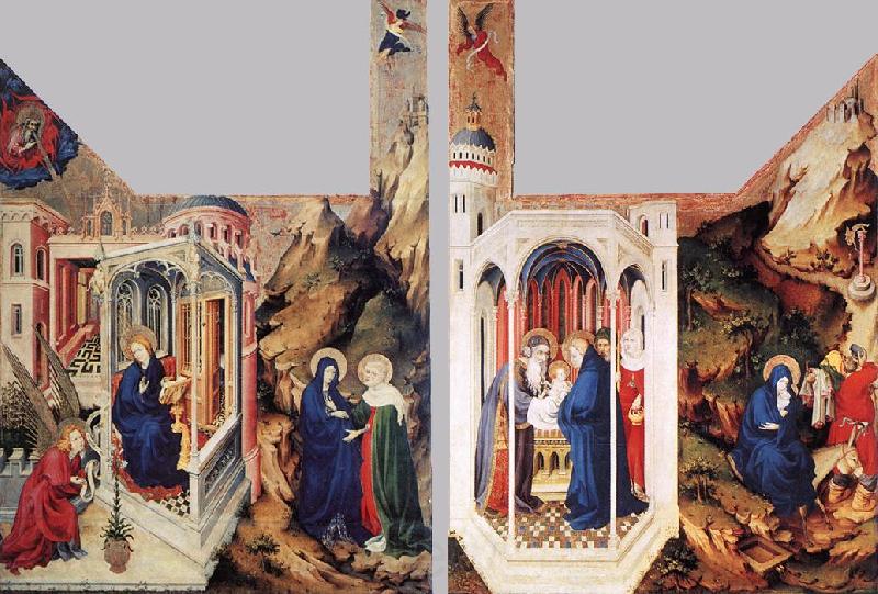 BROEDERLAM, Melchior The Dijon Altarpiece